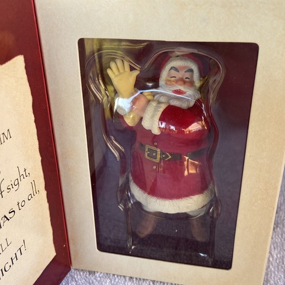 Hallmark Keepsake Ornament-Santa Claus - ‘Twas the Night Before Christmas Story - Picture 3 of 4